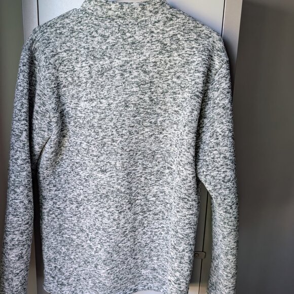 Unisex Coofandy Fleece pullover green heather - Picture 3 of 5